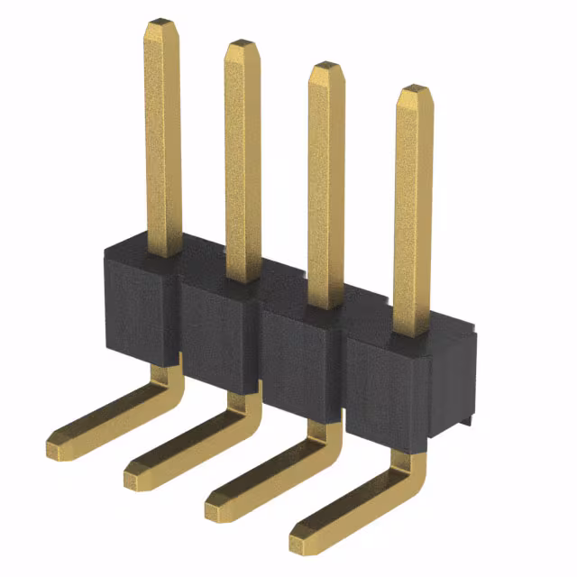 PH1RB-04-UA Adam Tech  Headers Male Pins